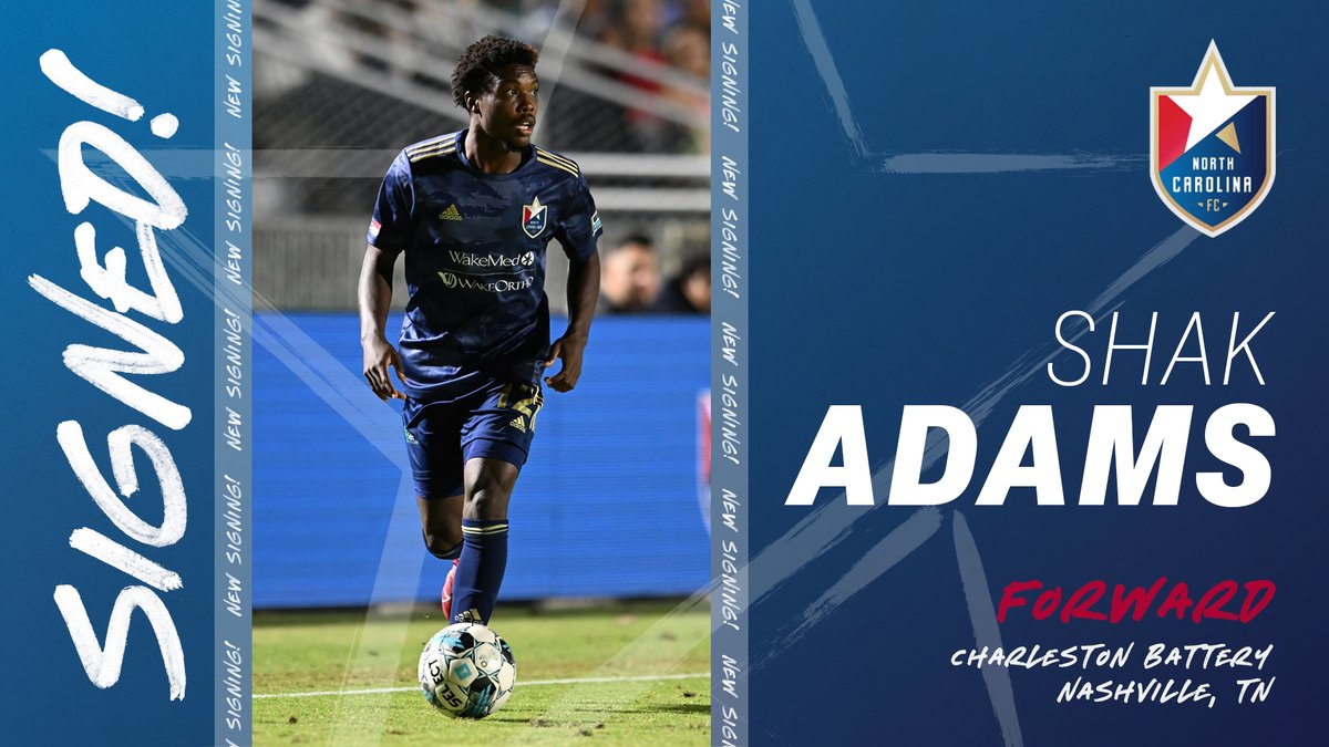 Shak is Back! 😤

North Carolina FC has re-signed forward Shak Adams, transferring his contract to the club from the Charleston Battery. 

Welcome back, Shak! #RootedInNC

FULL STORY: bit.ly/ShakAdams