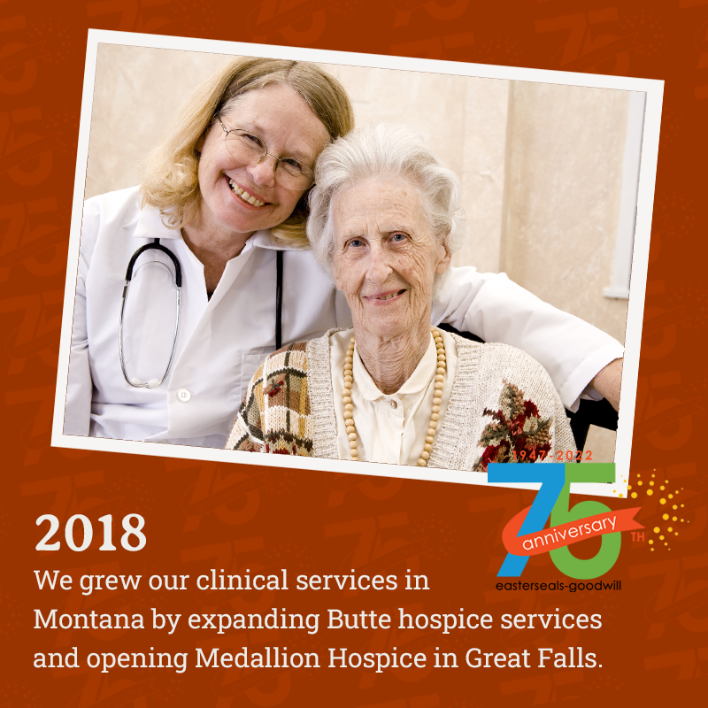 esgwnrm's tweet photo. Expanding our hospice program  to Great Falls, MT enabled us to broaden the scope of our clinical services to provide a continuum of care for some of our aging clients already receiving our home health and personal care services, as well as individuals in the larger community. https://t.co/8ABPDMoMOT