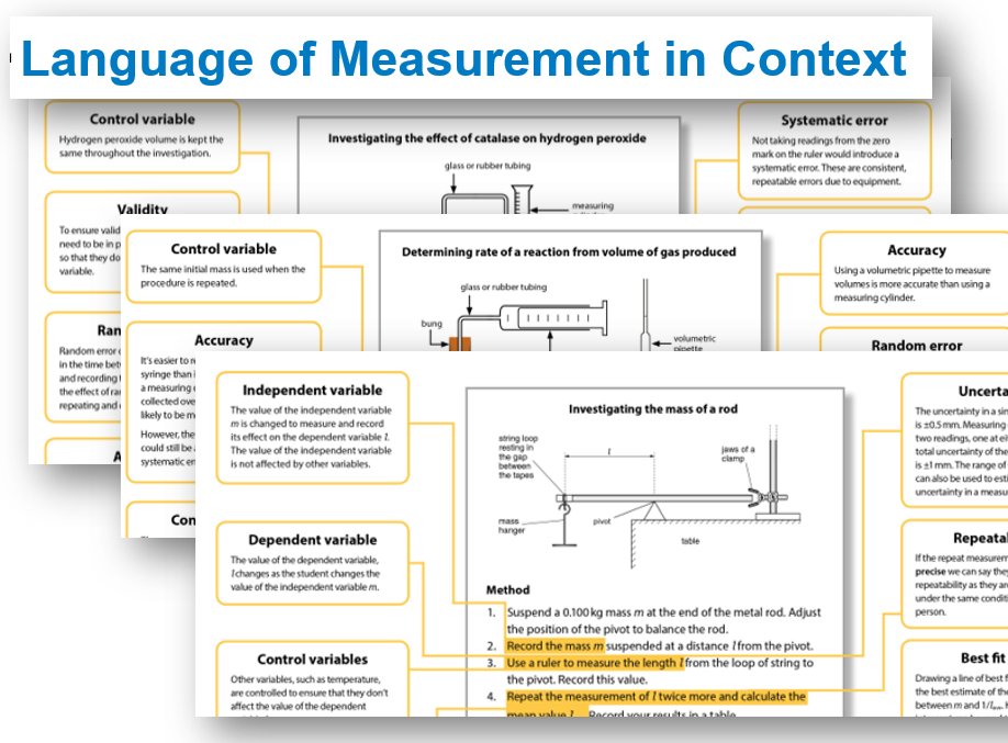 OCR_Science's tweet image. Have you seen our #Languageofmeasurement resources?

One practical for each science, glossary and poster.

Download now 👇
#Physics: ow.ly/3PNU50LZc7r
#Chemistry: ow.ly/IXmH50LZc9o
#Biology: ow.ly/gz4p50LZcaP

#OCRScience #scienceteacher