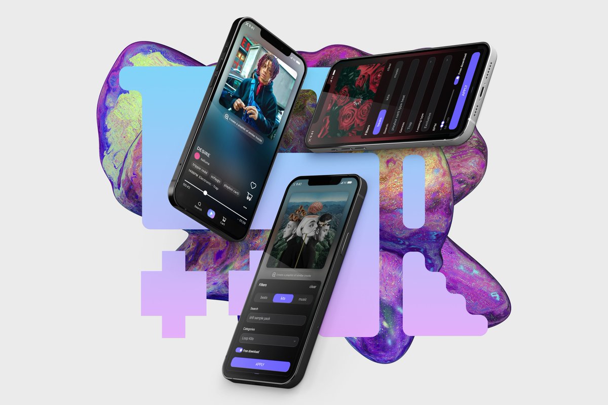 traktrain's tweet photo. 📱 New #MobilePlayer Bottom Menu #navigation + Filtered #Search, #Recommendation #System is now available for unlogged users. We have also fixed several issues with non-playable/skipping #tracks &amp; did a few minor #improvements, read more: https://t.co/X346yzEcKq https://t.co/UVt2wpijkN