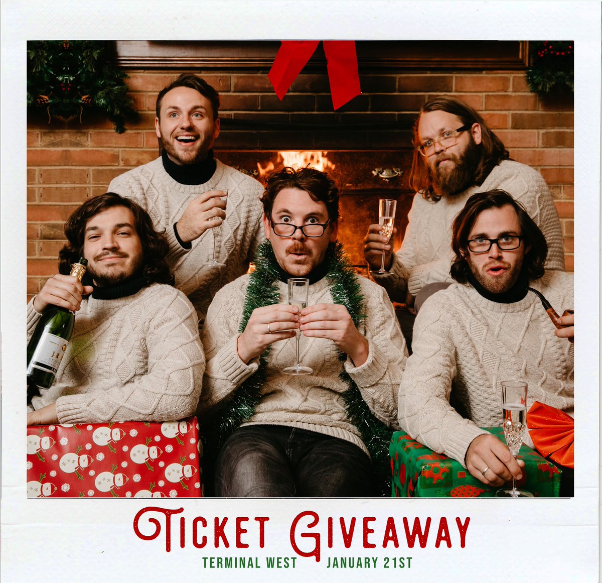 Family And Friends (@famandpals) on Twitter photo 🚨🎄TICKET GIVEAWAY🎄🚨
In the Honda Days spirit, we’re giving away 2 tix to our show at <a href="/TerminalWest/">Terminal West</a> on Sat, January 21st! Head on over to our Instagram ~ aka familyandfriendstagram ~ to enter! Good luck 🎟 🚨🎄TICKET GIVEAWAY🎄🚨
In the Honda Days spirit, we’re giving away 2 tix to our show at <a href="/TerminalWest/">Terminal West</a> on Sat, January 21st! Head on over to our Instagram ~ aka familyandfriendstagram ~ to enter! Good luck 🎟