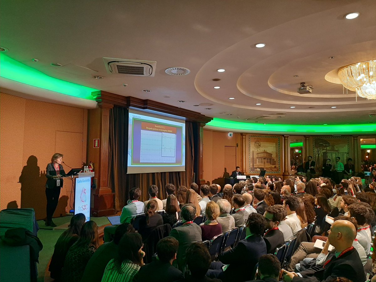 Brugada course. Full packed room in Sala Elisse. Live at <a href="/SIC_CARDIOLOGIA/">SIC Società Italiana di Cardiologia</a> 

<a href="/saramoscatelli7/">Sara Moscatelli</a> <a href="/SilCastelletti/">Silvia Castelletti</a> <a href="/IndolfiCiro/">Prof. Ciro Indolfi</a> <a href="/arturocesaro/">Arturo Cesaro</a> <a href="/FeliceGragnano/">Felice Gragnano</a>