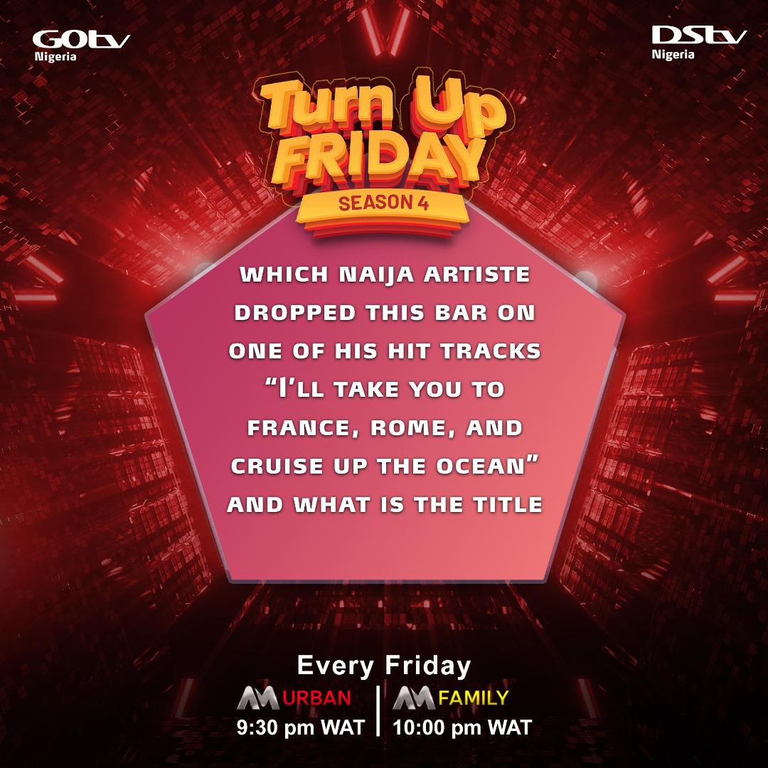 Who can answer this question? I have a gift for you ☺️☺️ #AMTurnupFriday.