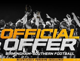 Blessed to receive my first offer Birmingham-Southern <a href="/Coach_Bails/">Isaac Bails</a> <a href="/BLester1993/">Brian Lester</a> <a href="/NHSRaidersFB/">Navarre High Raiders Football (FL)</a> <a href="/CoachTC22/">Tony Carter</a>