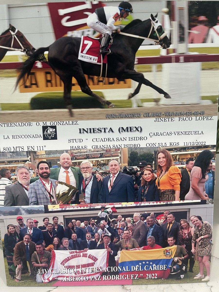 Pacolopez1018's tweet photo. Le doy gracias al público Venezolano por recibirme con mucho cariño, gracias a Claudio González por siempre tenerme en mente para montar su mejor caballo Iniesta 🇲🇽🏆y a su padre Claudio, me siento muy feliz de darle esa victoria a ustedes y a mi Mexico querido. Gracias 🙏🏼🏇🏆🇲🇽 https://t.co/m4jLokGeXD