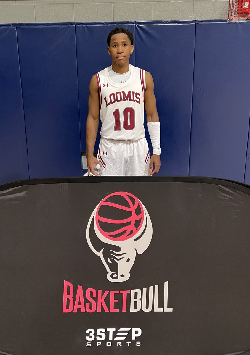 .@_calebcrawford of @loomischaffee put on a show in a great win over a tough Berkshire School squad here at day 3 of the BasketBull HoopsFest. Caleb finished with 22 PTS 5 AST and 2 STL ⭐️🔥 #HoopsFest