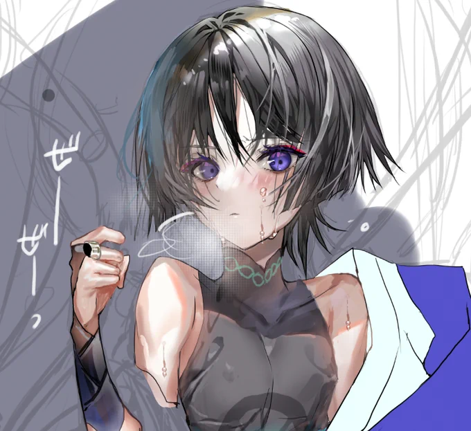 散兵くん途中「僕じゃなきゃだめ…? し、仕方ない…」 