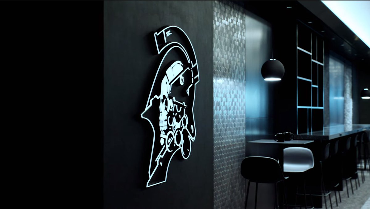 Okami13_'s tweet photo. Kojima Productions new studio looks like something out of a sci-fi movie. https://t.co/wgjvq3hnDu