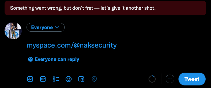Even my backup plan for Mastodon is blocked??