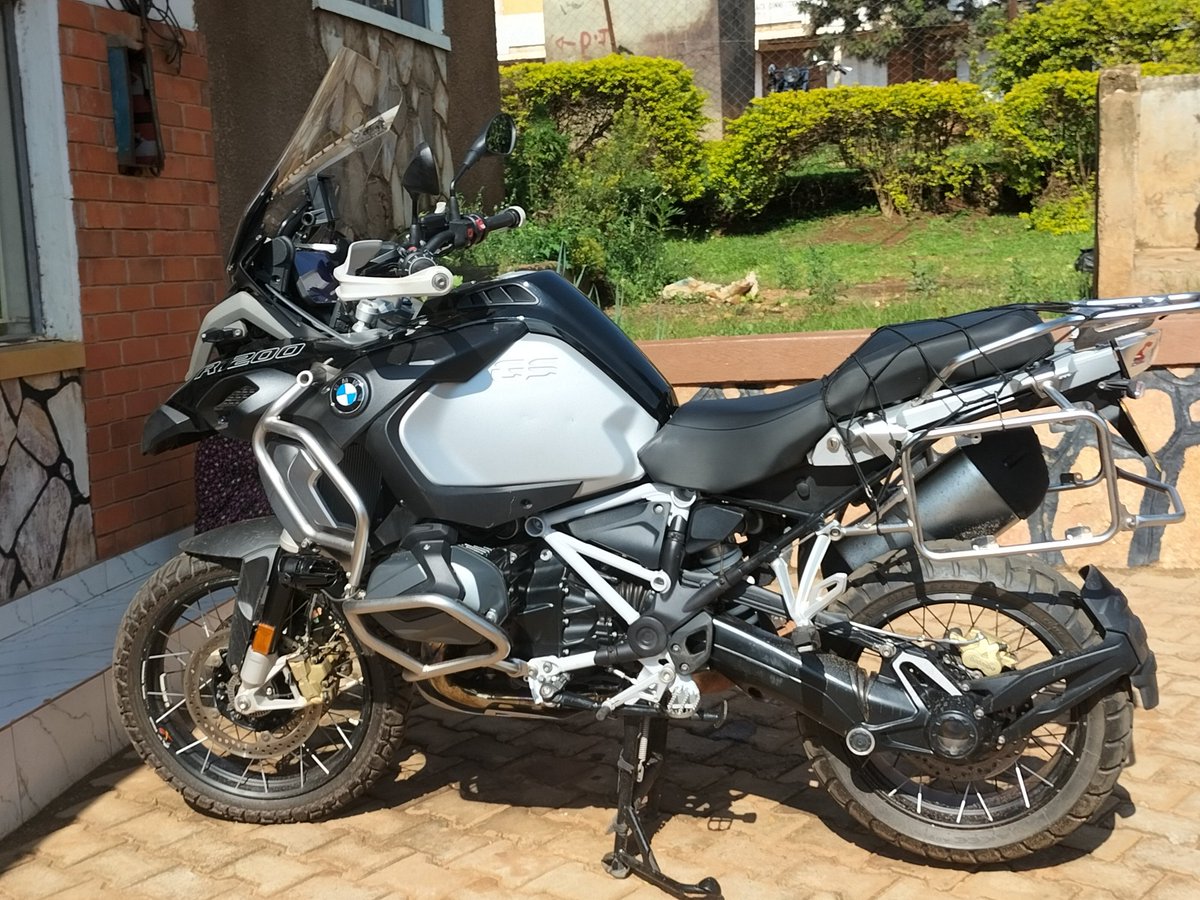 PJafali's tweet photo. I fall in love with motorcycle world and I moved forward to acquire 1 so let's join hands together &amp; welcome dis BMW R1200 on Ugandan roads On de same note allow me to appreciate my Bajaj you have been so good 2 me but I have been tired of eating dust on de roads https://t.co/nuE76nMOA9
