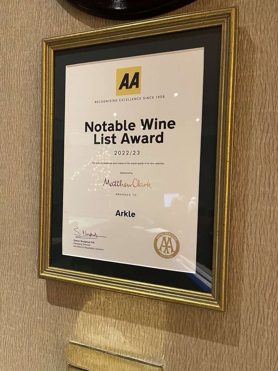 Elliot Hill (@ellwoir33) on Twitter photo Late to the party but very proud and overjoyed by the teams recognition from <a href="/AAHospitality/">AA Hospitality</a> this year! Time to get through December and push on into 2023 Late to the party but very proud and overjoyed by the teams recognition from <a href="/AAHospitality/">AA Hospitality</a> this year! Time to get through December and push on into 2023