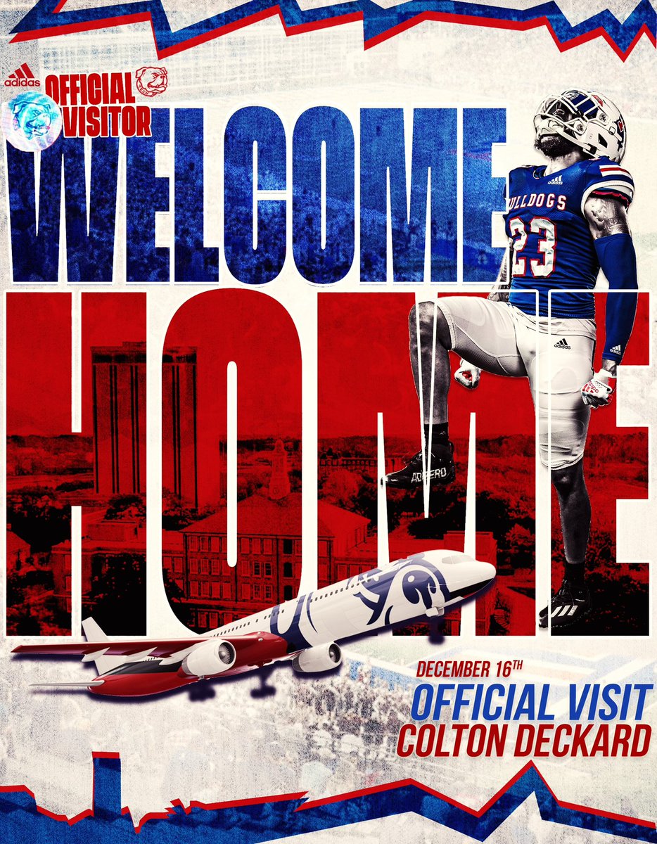 DeckardColton's tweet photo. @LATechFB 🔴🔵 https://t.co/oThbYyGC9J