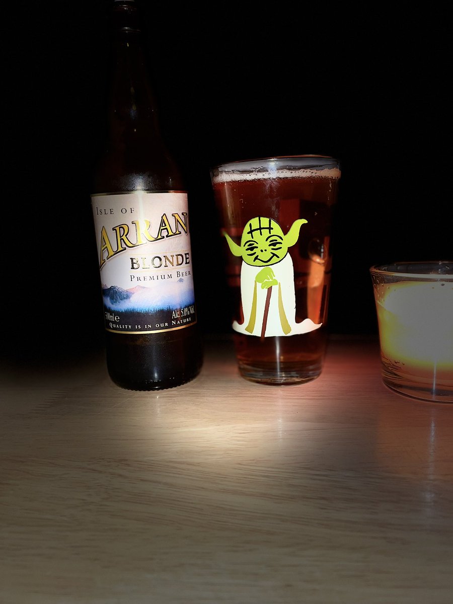 Yoda says one for the road <a href="/ArranKaren/">ArranKaren</a> ? 
.
.
.
.
.
#scottishbeer #scottishbusiness #scottishfood #scottishfoodie #scottishgin #scottishproduce #scottishsmallbusiness #shoplocalbusinesses #smallbatchbrewing #sourale #speciaalbier #untappd #visitscotland #wildales #öl #øl