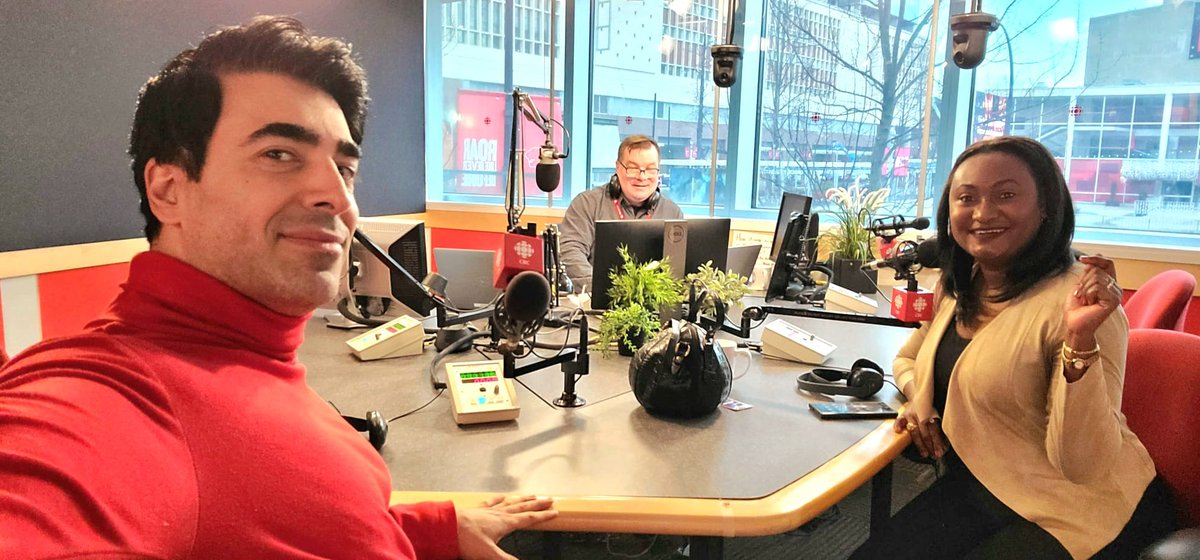 Fabiennecolas's tweet photo. Thanks @CBCEarlyEdition for this cool interview on the 2nd annual @VABlackFilmFest opening tonight (Dec. 16) and running till Dec. 20. 

Join us in-person or online and support Diversity off/on screen! https://t.co/1TnLAON8b9 #VIBFF22 https://t.co/yOST2lfDKN