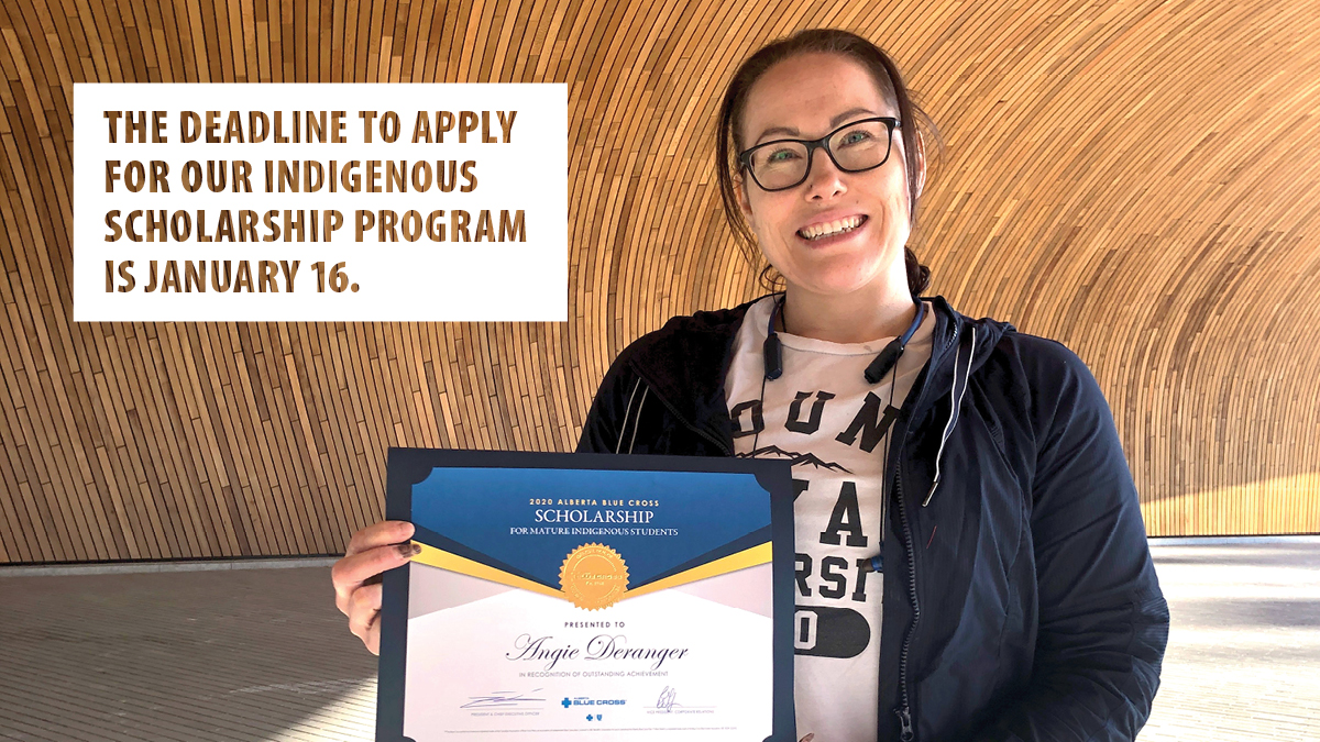 One month left to apply for our Indigenous Scholarship program for one of nine $1,500 awards. Scholarships are based on scholastic achievement, financial need and community involvement. 

Apply today at bit.ly/3HJn0Qw