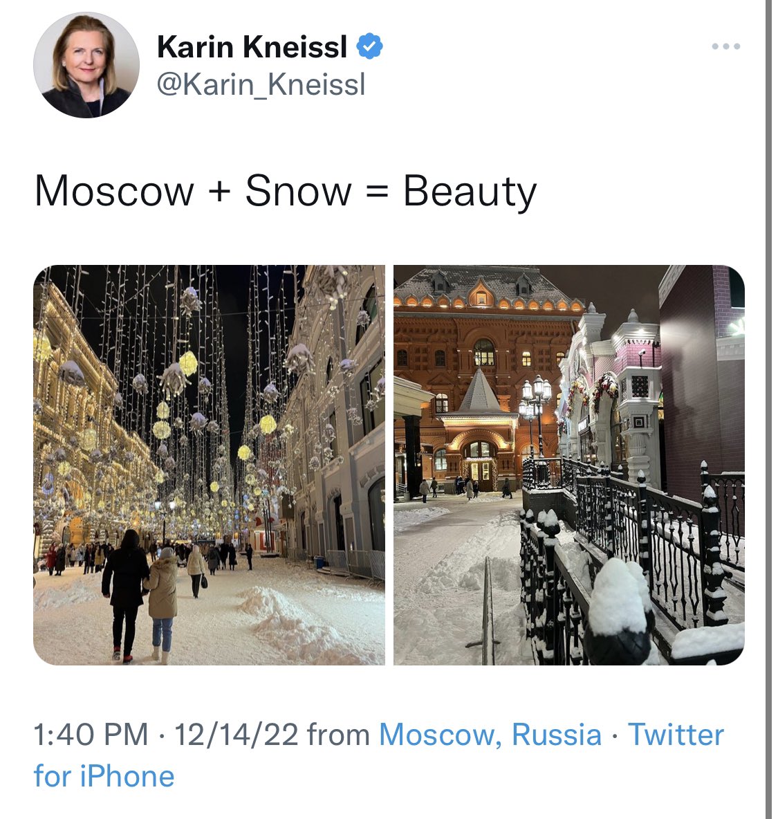 A reminder. Austrian ex Foreign Minister Karin Kneissl was dancing with Vladimir Putin at her wedding. Then was given a seat on the board of directors 🇷🇺 oil industry giant Rosneft. Strategic corruption in the West is a security threat. End of story.