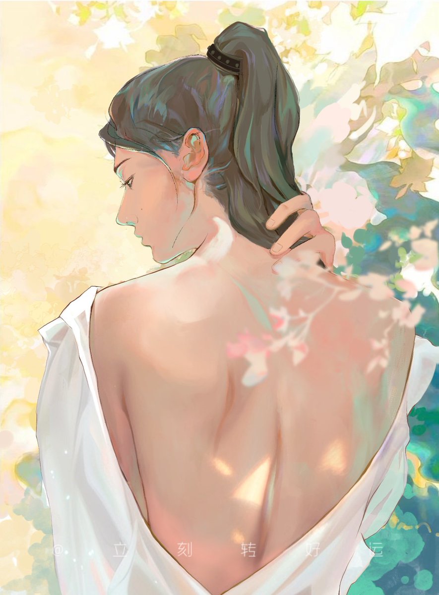 蝴蝶骨
#Wordofhonor ＃山河令