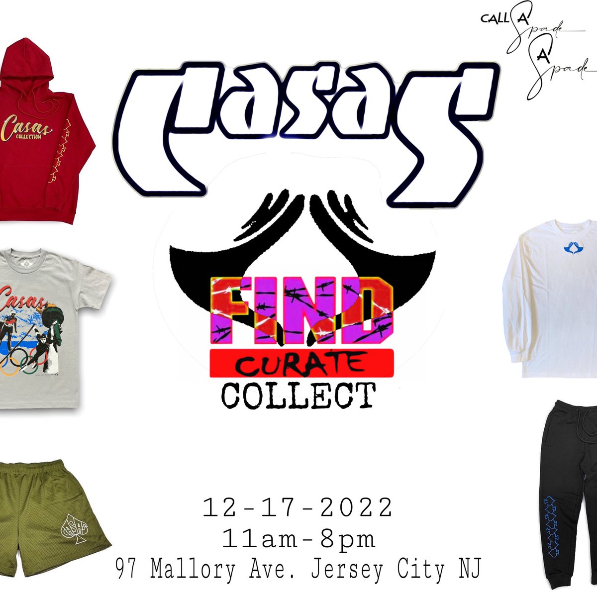 TheAboveFlyness's tweet photo. Tomorrow pull up to 97 Mallory Ave in Jersey City @CasasCollection will be having a surprise pop up at Find Curate you don’t want to miss it https://t.co/oBFnNGbIy4