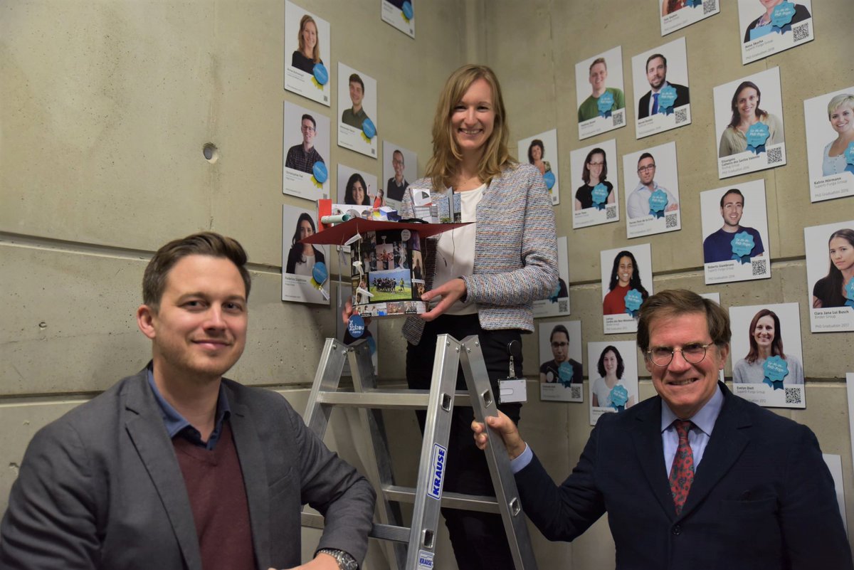 CeMM (@cemm_news) on Twitter photo Congratulations to Anna Schrempf, from the groups of former PI Joanna Loizou (<a href="/LoizouJoanna/">Joanna Loizou</a>) & CeMM PI Georg Winter (@georg_e_winter), who has successfully defended her PhD thesis "Dissecting the role of Polymerase θ in #BRCA mutant cancers". Well done!🎉#phdlife Congratulations to Anna Schrempf, from the groups of former PI Joanna Loizou (<a href="/LoizouJoanna/">Joanna Loizou</a>) & CeMM PI Georg Winter (@georg_e_winter), who has successfully defended her PhD thesis "Dissecting the role of Polymerase θ in #BRCA mutant cancers". Well done!🎉#phdlife