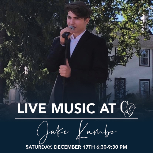 Tomorrow evening join us for dinner and live music from Jake Kambo in the lounge from 6:30-9:30pm!! If you haven't already reserved your table, you can make reservations here: bddy.me/3YGV5H1