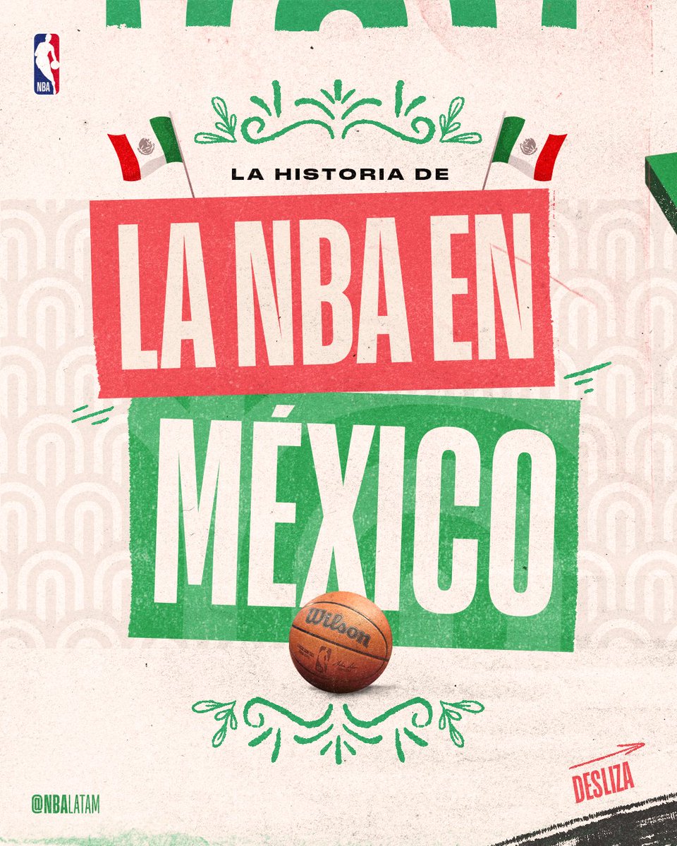 NBALatam's tweet photo. Toodo lo que deben saber de la #NBAenMéxico 🇲🇽

🔜 Spurs 🆚 Heat - 17 de diciembre 🤩 https://t.co/aA6etOIrYd