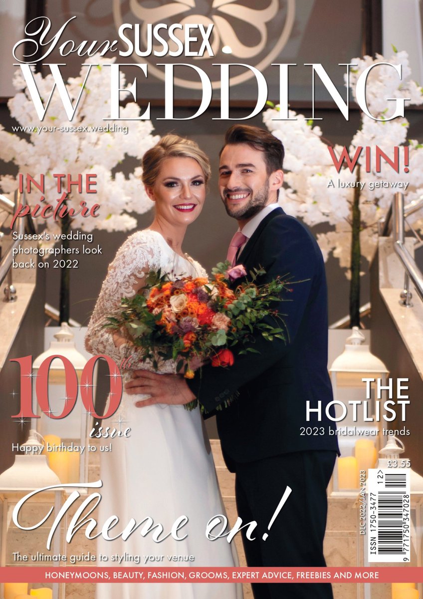 ✨Issue 100 of Your Sussex Wedding is OUT NOW!✨

Your Sussex Wedding has been bringing local wedding content to nearlyweds for nearly two decades, and now we're celebrating our 100th issue! 🎂🎈🍾

Download this special anniversary issue for free: your-sussex.wedding/free-download