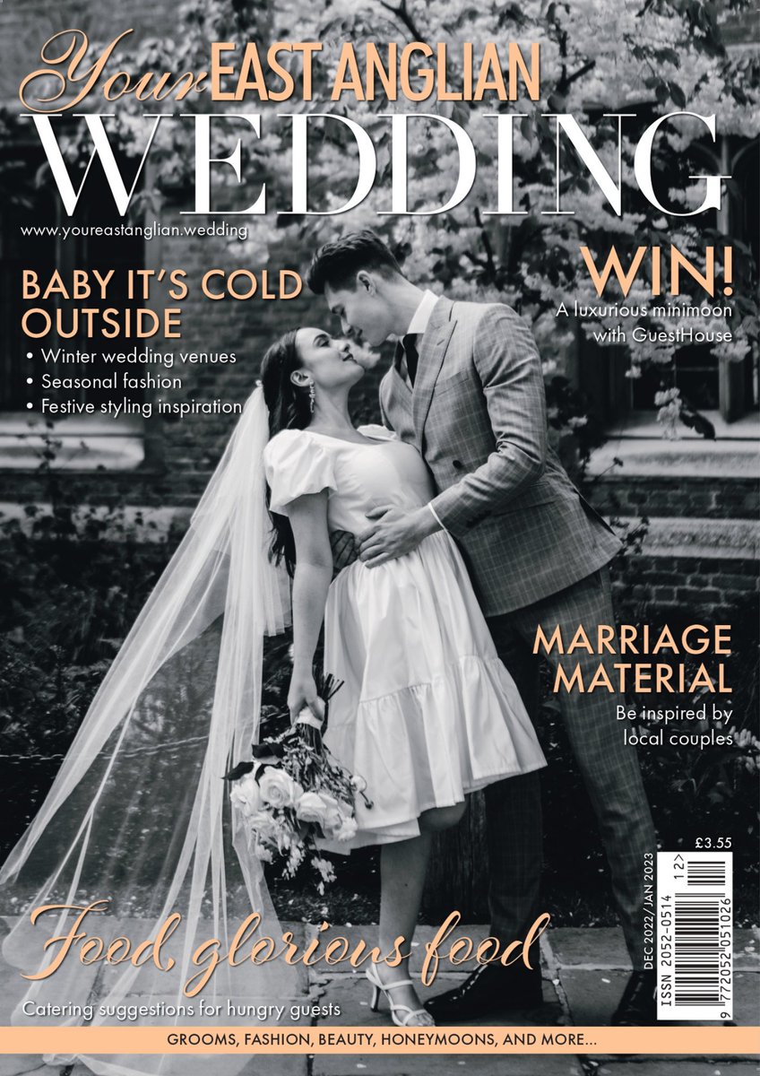 ✨Issue 58 of Your East Anglian Wedding is OUT NOW!✨
Packed with all the best inspiration and brimming with local suppliers, download your region's best wedding magazine for free at youreastanglian.wedding/free-download