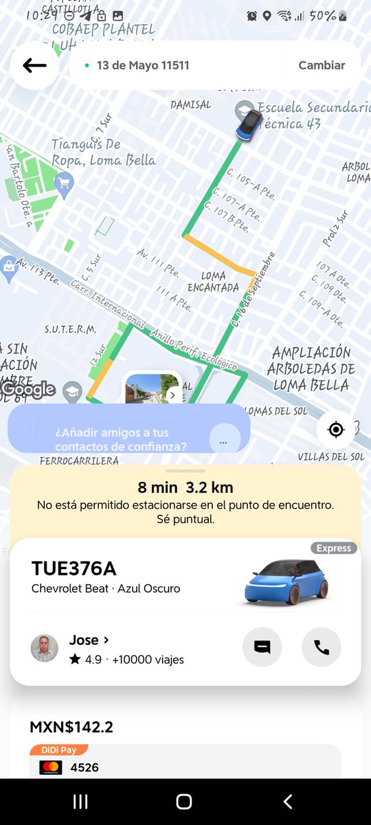 Magicfx1987's tweet photo. @DiDi_Mexico como es posible que los conductores cancelen viajes solo porque les pagas en tarjeta y eso te preguntan antes de llegar por ti https://t.co/7yhp58rpKc