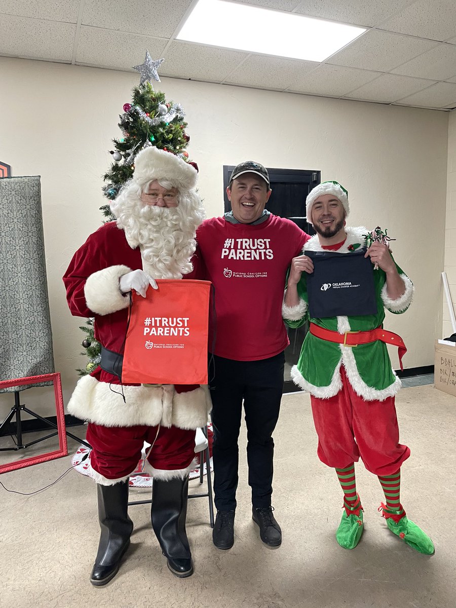 Santa believes in parents! #ITrustParents #schoolchoice