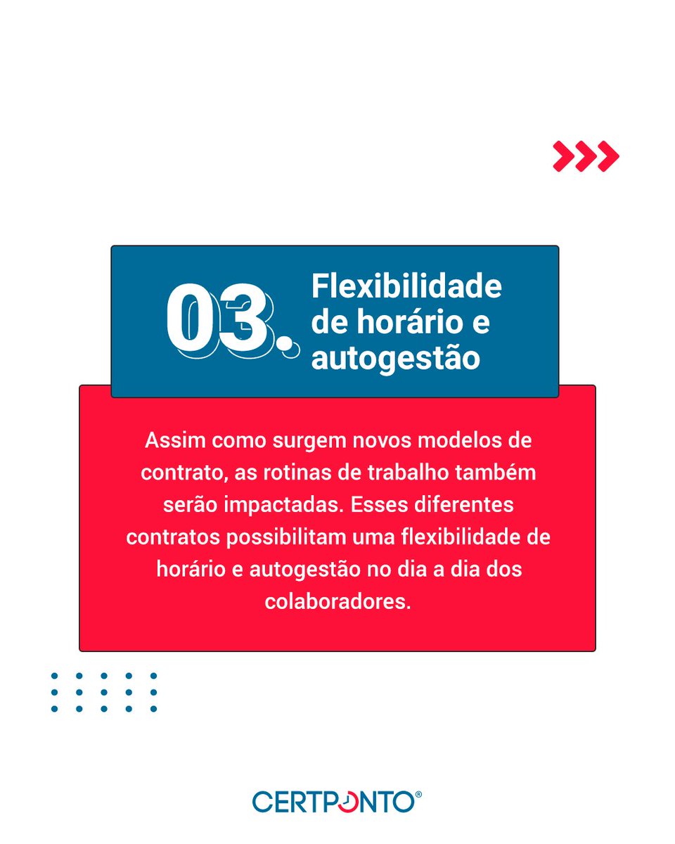 CERTPONTO's tweet image. Acompanhar tendências de RH é uma ótima estratégia para garantir que os recrutadores e o time de Departamento Pessoal se mantenham atualizados e preparados para o mercado.
Então separamos 3 dicas para você manter o foco e fazer de 2023 um ano de muito sucesso!
#certponto