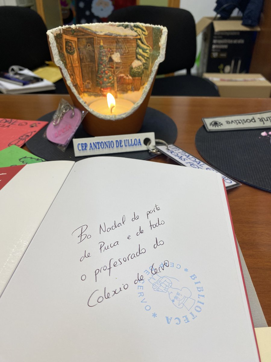 CEP ANTONIO DE ULLOA (@antoniodeulloac) on Twitter photo Hoy nos han llegado las postales navideñas del <a href="/CEIP_de_CERVO/">CEIP DE CERVO</a> El próximo lunes las llevaremos a clase para que las lean nuestro alumnado. Gracias Puca por ese bonito libro que nos envías. <a href="/Educarm/">Educarm</a> <a href="/AytoCartagenaES/">Ayuntamiento de Cartagena</a> Hoy nos han llegado las postales navideñas del <a href="/CEIP_de_CERVO/">CEIP DE CERVO</a> El próximo lunes las llevaremos a clase para que las lean nuestro alumnado. Gracias Puca por ese bonito libro que nos envías. <a href="/Educarm/">Educarm</a> <a href="/AytoCartagenaES/">Ayuntamiento de Cartagena</a>