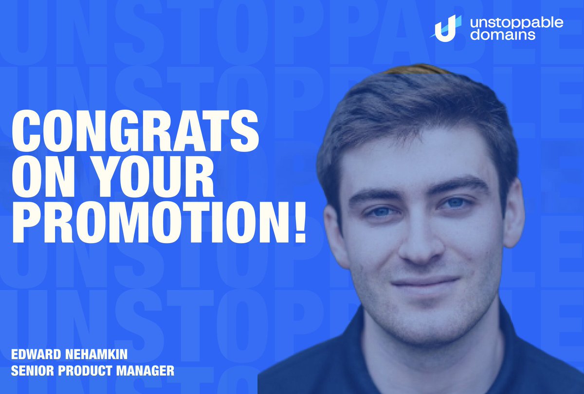 Edward’s dedication to user experience and relentless focus on quality has helped our products in a thousand ways, both small and large. Our mobile apps, our design language, and our product team wouldn’t be the same without him! #Unstoppable 💪