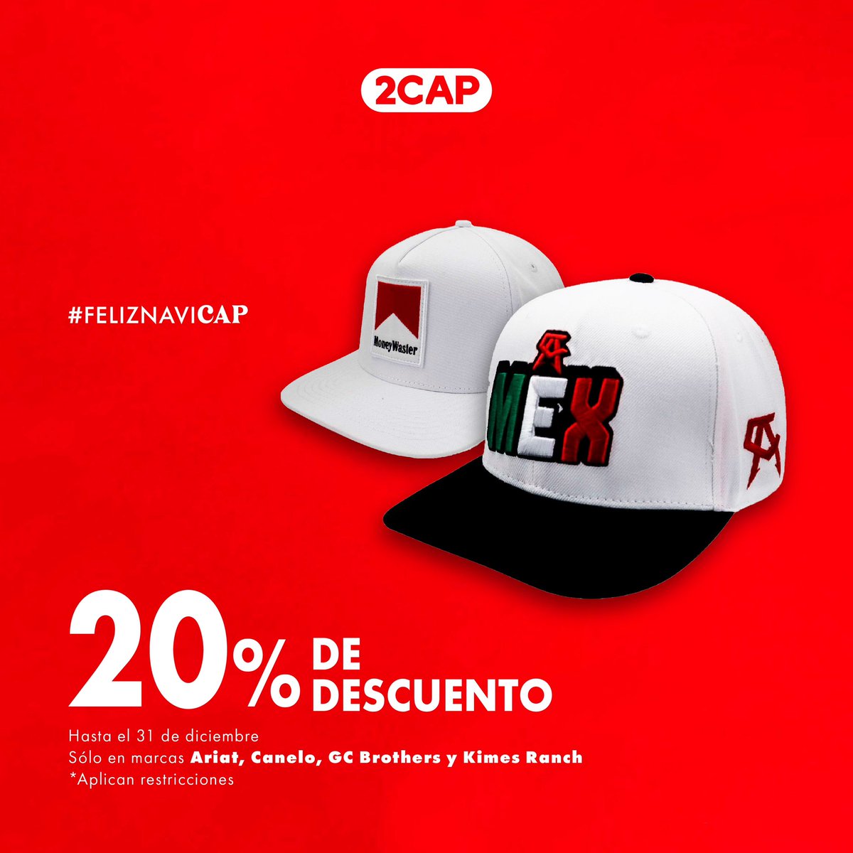 ForumTlaque's tweet image. 🚨💥 Las promociones llegaron a #2CAP 💥🚨

👉🏻 Aprovecha y cómprate esa gorra que tanto deseas 🧢 
 
#ForumTlaquepaque