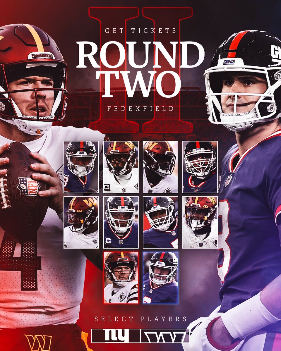 Washington Commanders on Twitter "Sunday. 🎟