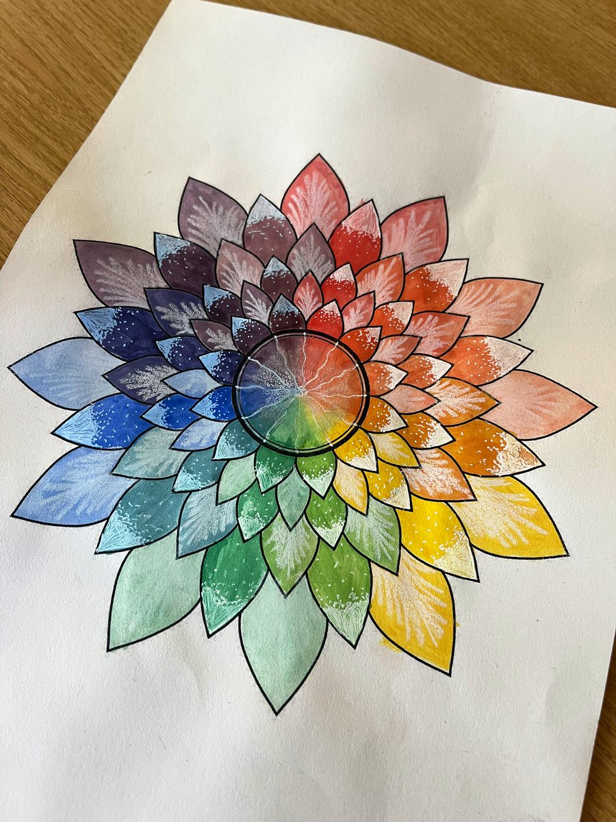 TAC_ADT's tweet photo. Mandala magic! 🪄
#Year9 #ColourTheory #Mandalas #ColourSelection #ColourPlacement
🗣️ @MissDearnley_ https://t.co/VIkhx1Vw5C