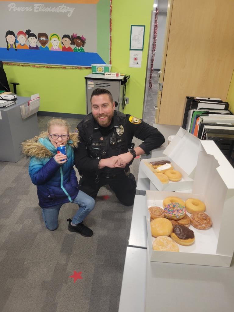 Comet Community Relations (@comet_connect) on Twitter photo <a href="/PowersPTO/">Powers PTO</a> hosted a fundraiser where students could earn a limo ride! Arabella was 1 of the students who earned the reward but couldn't go. <a href="/AmherstPowers/">Amherst Powers Principal</a> arranged w/ SRO Gawlik to take her to Mad Batter Bakery to get a donut! They also picked up treats for the office staff🍩 <a href="/PowersPTO/">Powers PTO</a> hosted a fundraiser where students could earn a limo ride! Arabella was 1 of the students who earned the reward but couldn't go. <a href="/AmherstPowers/">Amherst Powers Principal</a> arranged w/ SRO Gawlik to take her to Mad Batter Bakery to get a donut! They also picked up treats for the office staff🍩