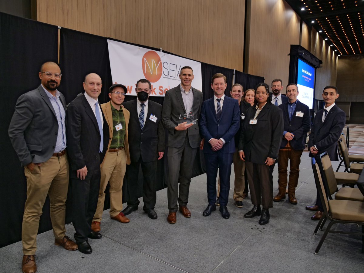 We were so happy to see our friends in the solar and renewables industries at the @nyseia Solar Summit! From hearing about the latest and greatest in green tech, to celebrating all that we collectively accomplished in 2022, we were proud to be a part of the event!

#solar