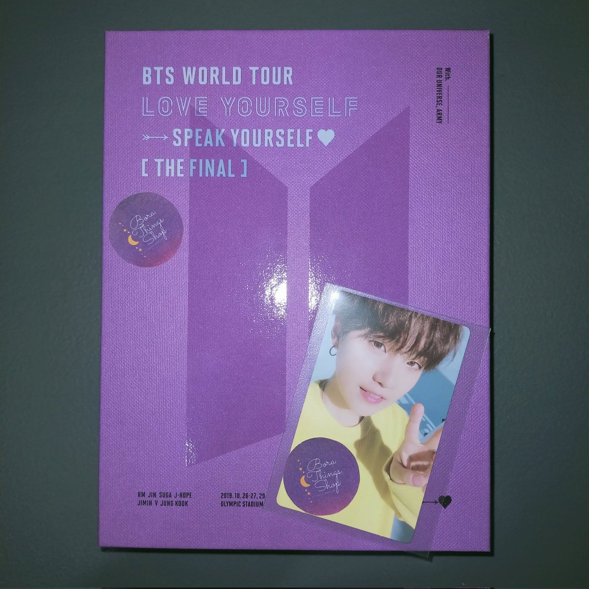 borathingsshop's tweet photo. WTS | LFB PH
#BoraThingsSells
❗️ONHAND❗️

BTS LY:SY THE FINAL DIGICODE 
(Complete Inclusions except Bookmark Set)

P 2,500 (P 2,400 PAYO)

✅Unsealed (can choose RPC-Jimin/Yoongi)

**Can tingi Yoongi/Jimin RPC for 1,400 (PAYO only)

PAYO/5Days

💳:GCash
📍:Imus,Cavite
🚚:J&amp;T/SCO https://t.co/9QAHxFJYAy