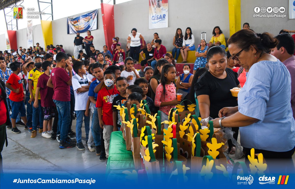 municipiopasaje's tweet photo. Son niños y adolescentes beneficiados con el proyecto mi Educación Soy Yo.
Alcalde @cesarencaladae en coordinación con Acción Social realizó agasajo navideño a chicos atendidos con el proyecto MESY.
#educacion #proyectos #inversion #desarrollo #futuro #bienestar #familia #mesy https://t.co/3YhE8wrpcx