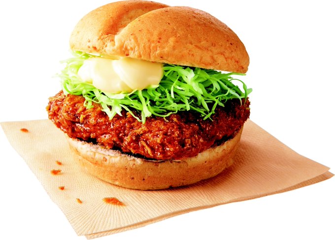 急にケンタッキーの和風チキンカツサンドを食べたくなったのですが。
甘ダレたっぷりにひたしたカツサンドをマヨネーズで…(空腹のお裾分け) 