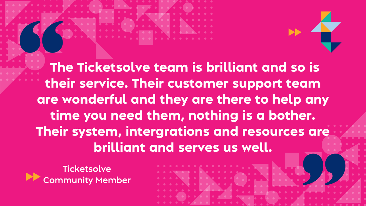 ticketsolvers's tweet photo. What better way to go into this weekend than with some feedback from a member of the #TicketsolveCommunity! 🤩🙌 #Ticketsolving #Ticketsolvers https://t.co/LMyQ6svlv2