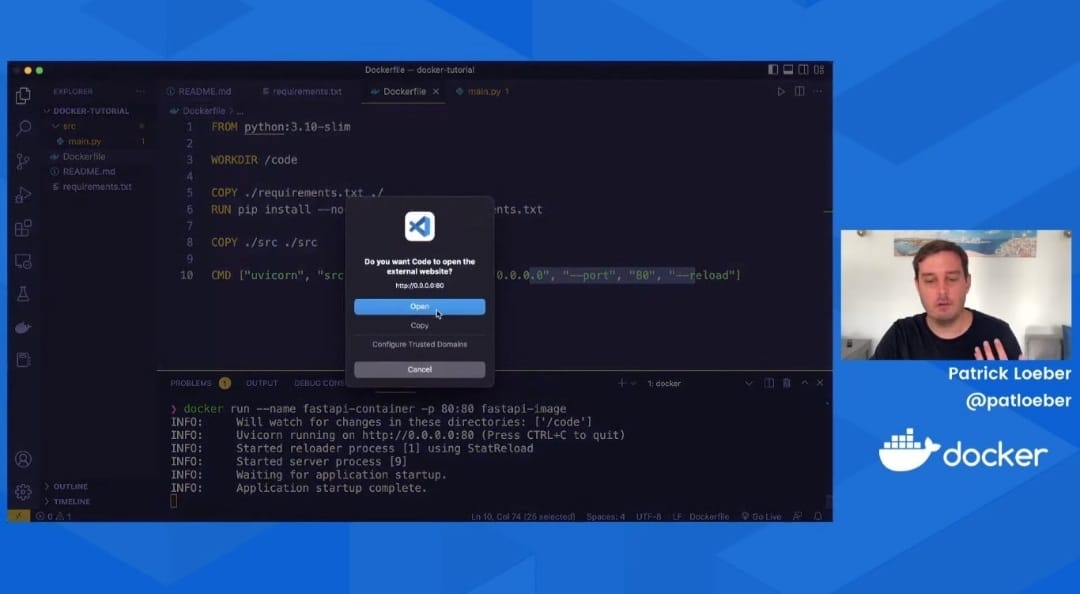 ManaliChorage's tweet photo. It's always fun watching @Docker Community All-Hands.Just watching the @Docker livestream on YouTube. 
Love from India 🇮🇳 
#DockerCommunity https://t.co/yvCLuSzs3h