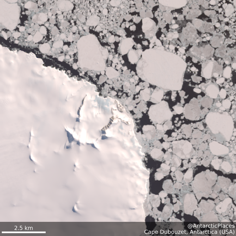 AntarcticPlaces's tweet photo. 🦸‍♀️Cape Dubouzet 63s 57ᴡ
Cape which marks the NE extremity of Antarctic Peninsula. Charted in 1838 by a French expedition under Capt. Jules Dumont d'Urville, who named it for Lt. Joseph Dubouzet of the expedition ship Zelee.
💾https://t.co/AomhycsyTP
🛰https://t.co/3vv4i5o2Yi https://t.co/mmKnI6KbQ9
