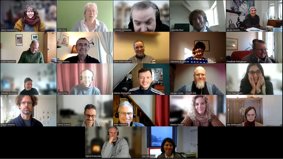 PeynGitta's tweet photo. Fantastischer #Systemtalk heute zum Thema:
"Gefangen oder Frei? Wie wirken sich frühkindliche Traumatisierungen und Double-Binds auf Komplexitätsmanagementfähigkeiten aus?"
Danke an Experten und Teilnehmer.
Wir veröffentlichen Aufzeichnung und weiteres Material auf Formwelt Media https://t.co/LmQkmeVeXL