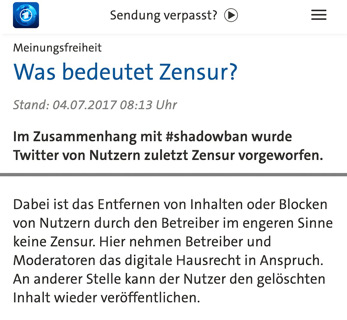 DirkHafermann's tweet photo. @tagesschau Haha😂 https://t.co/Je3Fnt3J6R