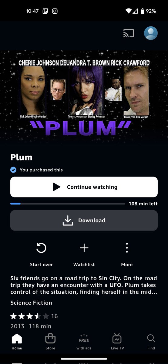 mzzeiger's tweet photo. @oxythotinn Plum is without a doubt the worst movie ever. I own it just to put my friends through the same experience that I had to go through https://t.co/vu9IYVxO5Q