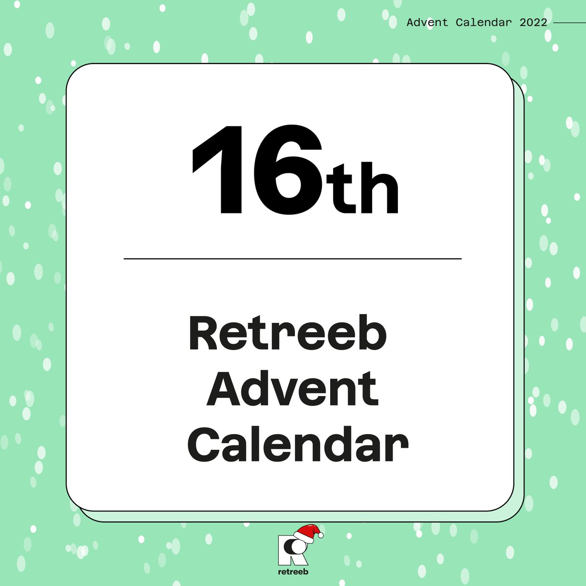 retreeb_io's tweet photo. Retreeb Advent Calendar - Day 16 🎄

Feeling cold today? Let's warm your hearts with a gift! 🔥
Let's reveal the 16th box 🎁

A Green Retreeb hoodie for 1 winner!

@_double_7

Like &amp; RT and come back tomorrow at 6pm to see what Santa has for you! 🎅 https://t.co/smfajGayiM