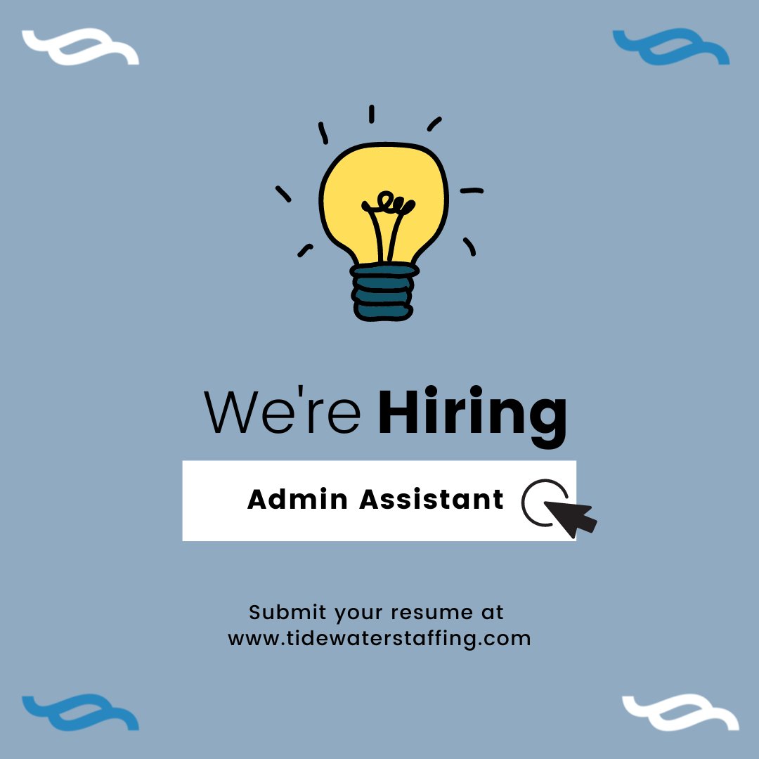 TSI_Alerts's tweet photo. We're hiring for an admin position for a ship repair company in an exciting environment. Starting at $19.25/hour apply today! https://t.co/hwmMpZC9mt #jobsearch #nowhiring #hiring #hiringalerts #adminjobs #maritimejobs🤑👩‍💻👨‍💻 https://t.co/byupAyKII7