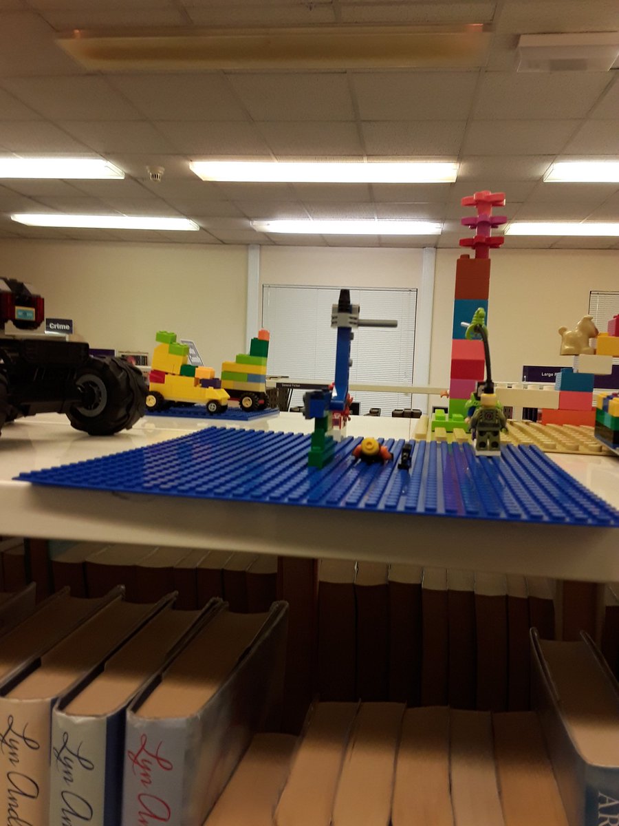 WFlibraries's tweet photo. More added from #LegoClub at #StanleyLibrary #WFlibraries #LoveLego https://t.co/994Wps1C6S