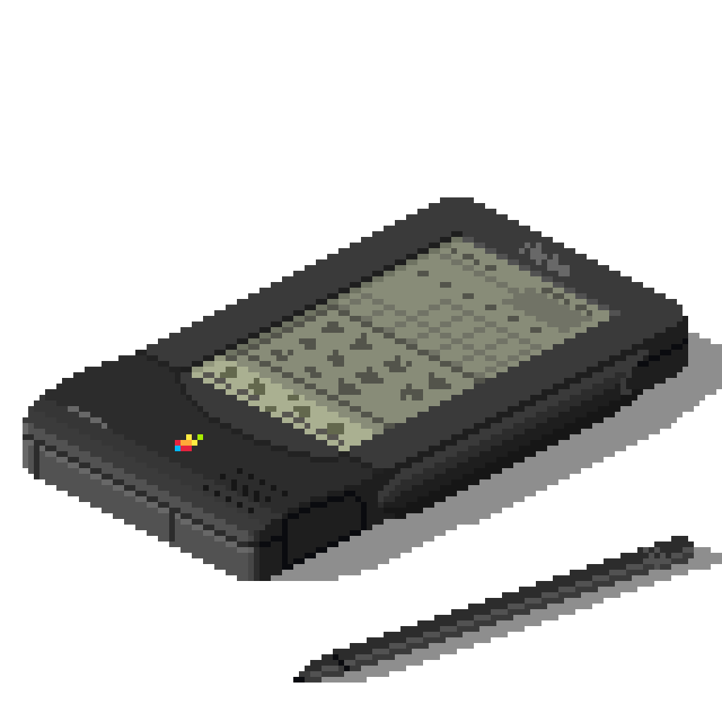 liux_pixel's tweet photo. Apple MessagePad (1993)
With Newton OS, ahead of its time
128x128 pixel art
#apple #messagepad #newton #pixelart #digitalart #digitalillustration #retrocomputing #portablecomputer #pda #mobile #stylus #90s #retro #vintage #technology #aheadofitstime https://t.co/rjLtB0MCw0